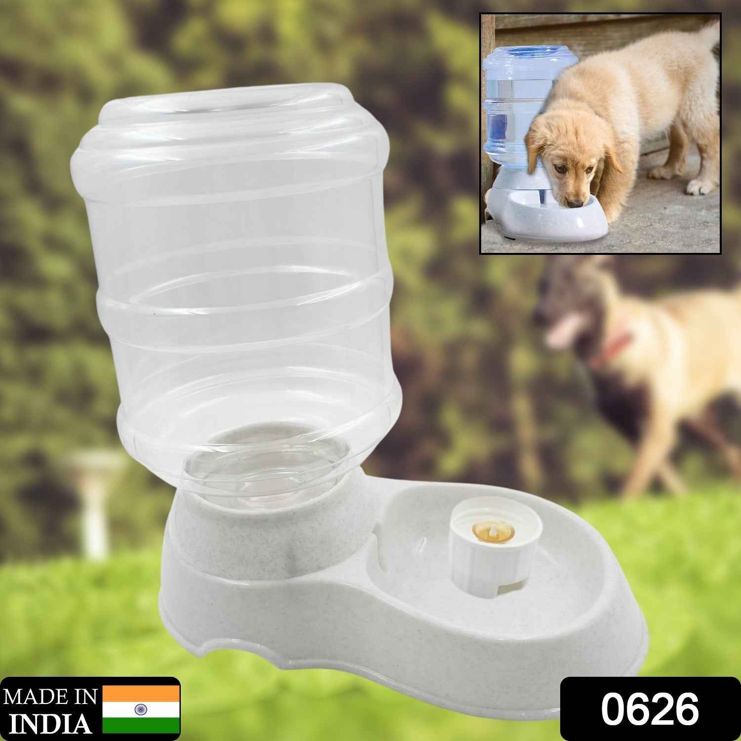 Automatic Pet Water Dispenser Self-Dispensing Gravity Pet Feeder Water Cat Dog Feeding Bowl Drinking Water & Pet Feeder Food Dispenser - Replenish Pet Food for Dog Cat Animal Automatic Gravity Dry Food Storage Bottle Automatic Pet Water Dispenser Self-Dispensing Gravity Pet Feeder Water Cat Dog Feeding Bowl Drinking Water & Pet Feeder Food Dispenser - Replenish Pet Food for Dog Cat Animal Automatic Gravity Dry Food Storage Bottle
